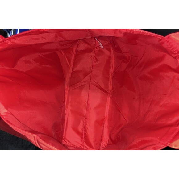 Coach Red Polyester Christmas Tote Fragrance Promo Gift-Ready Carryall EUC - Picture 4 of 8